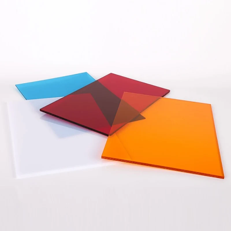 Teh Coklat Hard Coated Acrylic Sheet